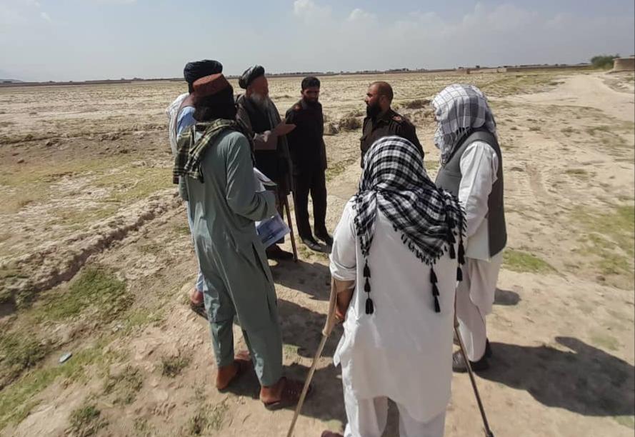 لوګر کې ۴۰۰ جريبه ځمکه له غصب خلاصه شوې