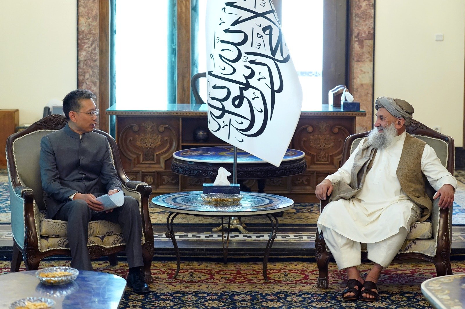 رییس الوزراء: د چین او افغانستان ترمنځ د رغنده همکارۍ غوښتونکي یو
