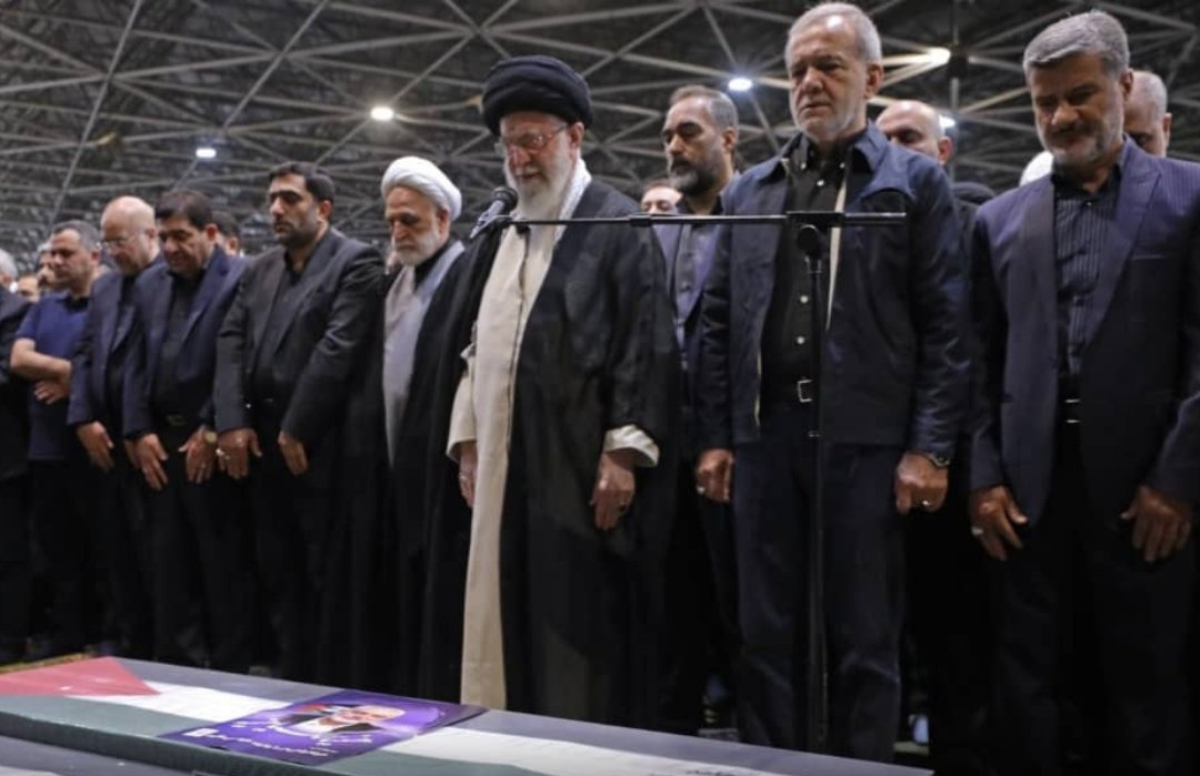 تهران کې د اسماعيل هنيه د جنازې لمونځ وشو