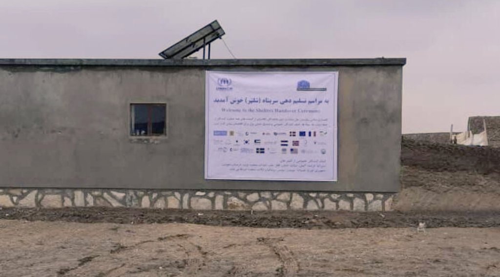 جوزجان کې د اړمنو کورنيو لپاره ۸۶ کورونه جوړ او ورته سپارل شوي