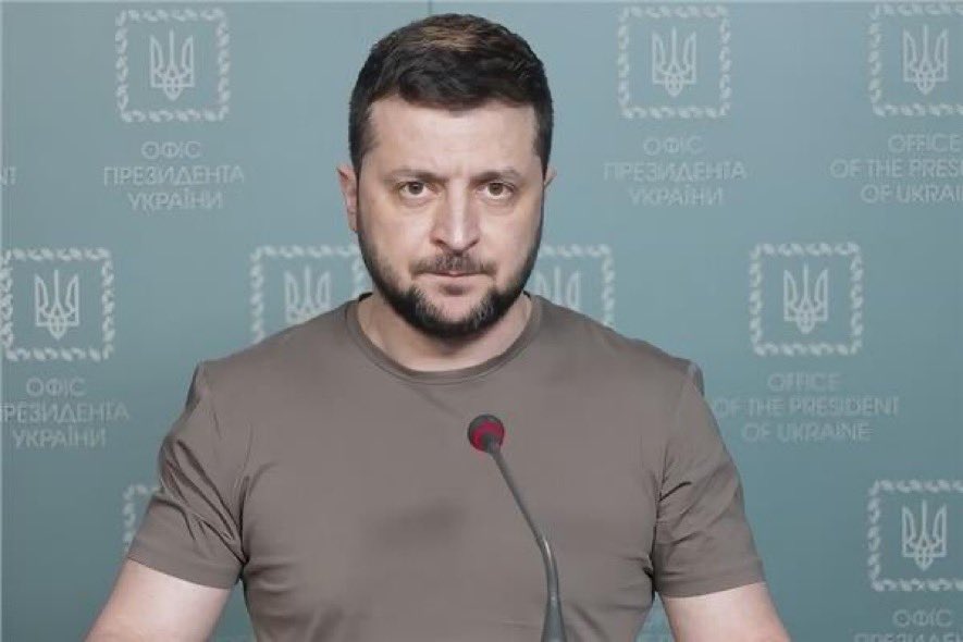 زیلینسکي: اوکراین کې د جګړې له پای ته د رسېدو وروسته استعفی کوم