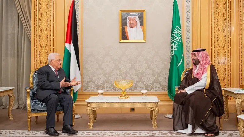 محمود عباس د فلسطین په ملاتړ د سعودي دريځ ستايلی