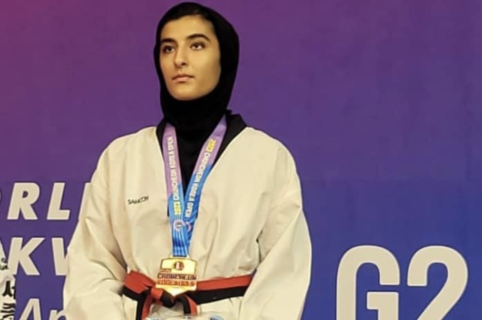 افغان لوبغاړې فاطمې جامي د تکواندو سیالیو کې د سرو زرو مډال ګټلی