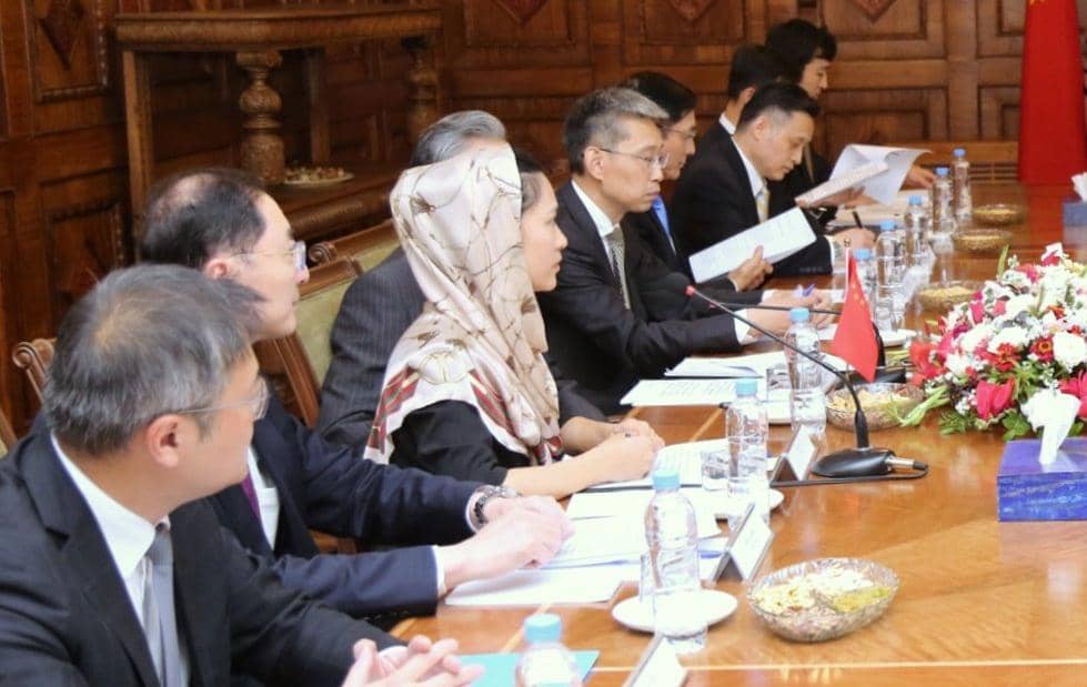 دیدار وزیر خارجه با وانگ یی در کابل