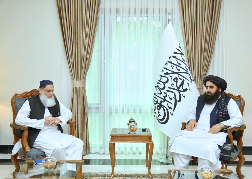 امیر خان متقي د پاکستان شارژدافېئر سره د تورخم دروازې په اړه خبرې کړي