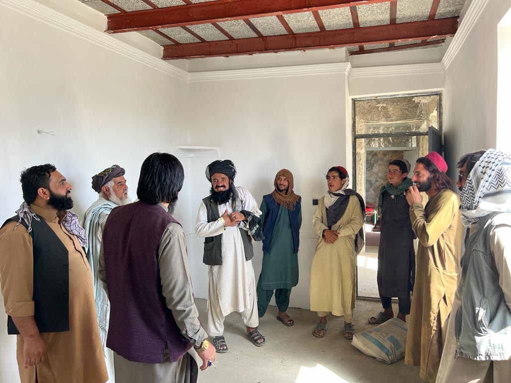 په پکتیکا کې د زلزله ځپلو لپاره کورونه جوړ شول.