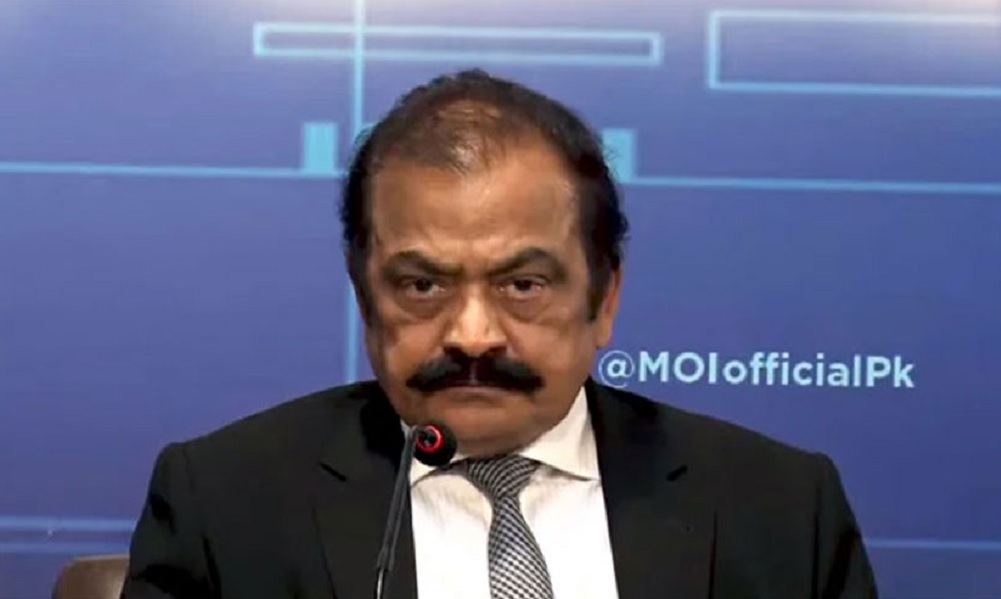 رانا ثنا‌الله: عمران خان له مونږ سره د هند په ژبه خبرې کوي