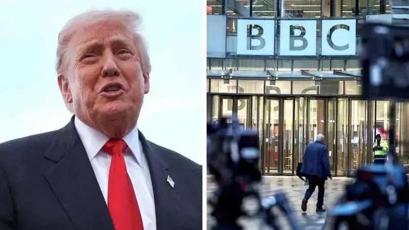 ټرمپ د BBC پر ضد د ۱۰ میلیارد تاواني ډالرو دعوه ثبت کړه