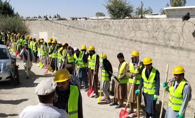 پکتيا او پکتيکا کې د ۱۴۵ ميليونه افغانيو په ارزښت د يو شمېر پروژو چارې پیل شوې